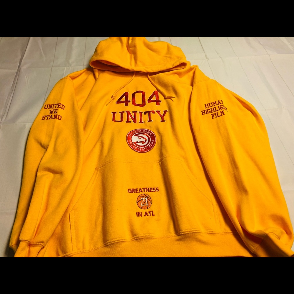 Custom Design Long Sleeve Dominique Wilkins Atlanta Hawks Sweatshirt
